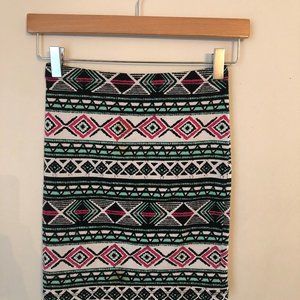 80s inspired mini skirt